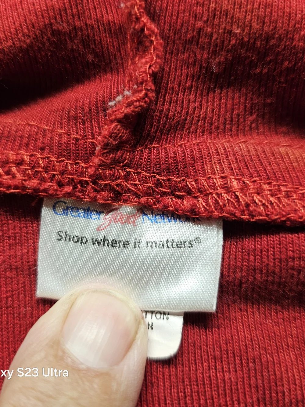GreaterGood colorful red